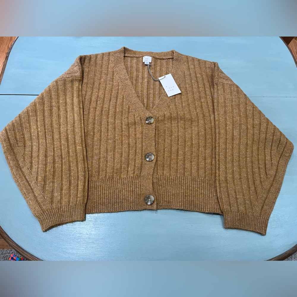a new day Women's Brown Cardigan